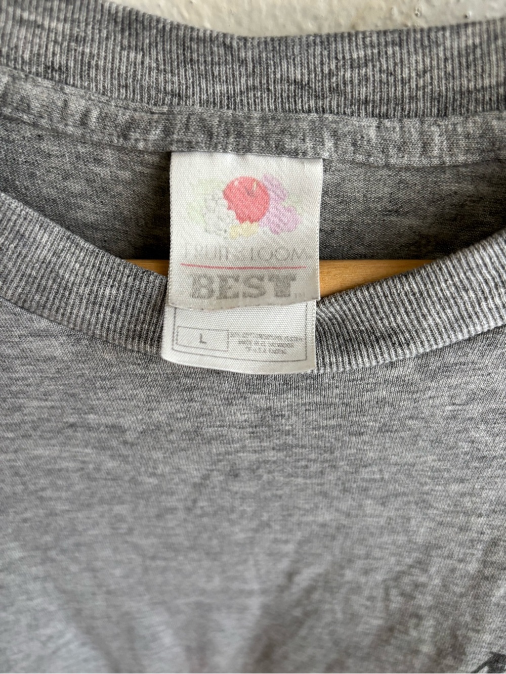 Vintage MARINES Fruit of the Loom T-Shirt Gray “Choose A Place Among The Few” - Picture 3 of 10